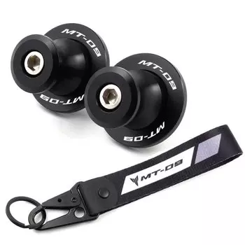 Для YAMAHA MT09 Tracer MT-09 SP MT 09 MT09 SP FZ09 2014-2024 2025 мотоциклетные катушки маятника с ЧПУ, ползунки, подставка, винт, брелок
