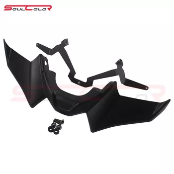 Для YAMAHA MT-07 2021 2022 2023 2024 MT07 21-24 мотоциклетные спортивные прижимные спойлеры голые передние спойлеры аэродинамический дефлектор крыла