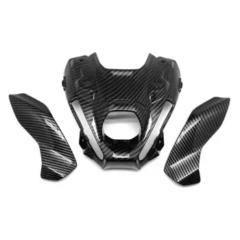 Для YAMAHA MT-09 MT09 2021 2022, передняя носовая фара, обтекатель, цвет углеродного волокна