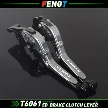 Для Yamaha NMAX 160/155/125 2015-2024 мотоциклетный регулируемый складной тормозной рычаг, набор рычагов сцепления, защитные рычаги NMAX155