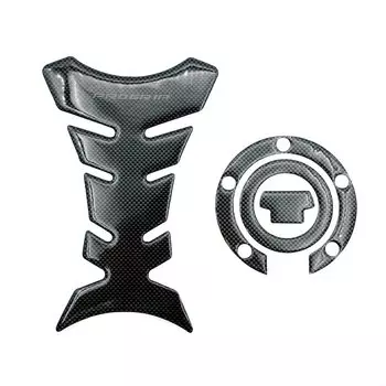 Для Yamaha R1 R6 FZ6R FZ1S FAZER FZ6 FZ8 XJ6 Гоночный мотоцикл из углеродного волокна Крышка топливного газа Защитная накладка на бак Наклейка