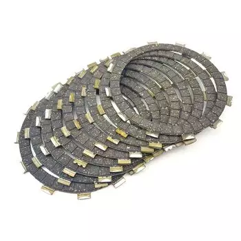 Для Yamaha Street XVS1100 Drag Star V-Star 99-04 XVS1100A Classic XVS1100AT/AW XVS 1100 A AT набор фрикционных пластин сцепления 9 шт.