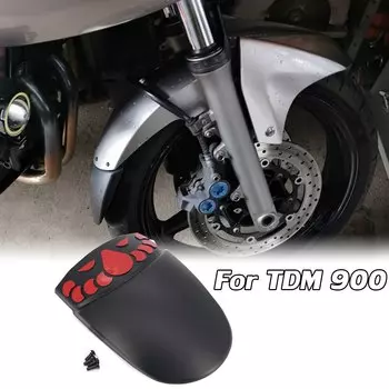Для Yamaha TDM 900, удлинитель переднего крыла, удлинитель брызговика, крышка колеса, брызговик, аксессуары для мотоциклов TDM900, черный