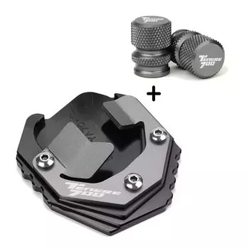 Для Yamaha Tenere 700 2019 XTZ 700 T700 2019-2023 2024 2025 аксессуары для мотоциклов, удлинитель подставки, боковая подставка Tenere700