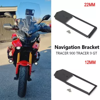 Для YAMAHA TRACER 900 трассоискатель 9 GT 2021 аксессуары для мотоциклов штатив держатель навигации GPS пластина Кронштейн USB