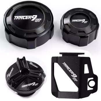 Для Yamaha Tracer 9 GT 9gt TRACER9GT 2021 2022 2023 передняя и задняя крышка тормозного бака и защитные аксессуары для крышки заливной горловины