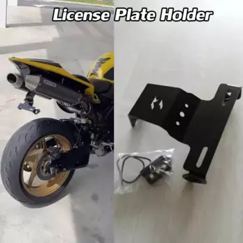 Для Yamaha YZF R1 держатель номерного знака рамка светодиодный светильник хвостовое аккуратное крыло Eliminator YZFR1 2004-2008 2009 2010 2011 2012 2013 2014