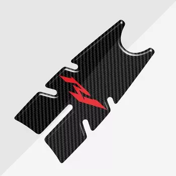Для YAMAHA YZF-R1 R1 2009 2010 2011 2013 2012 2014 3D углеродный внешний вид передняя крышка топливного бака защитная накладка на бак
