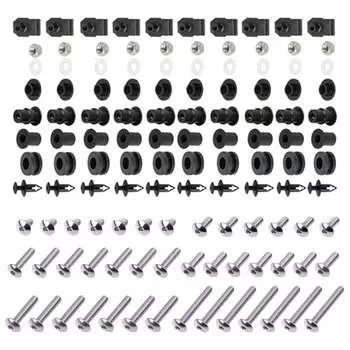 Для Yamaha YZF R6 2006-2007 мотоцикла из нержавеющей стали, полный комплект болтов для обтекателя кузова, зажим