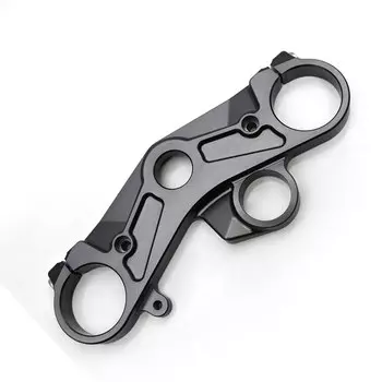 Для Yamaha YZF R6 2008-2016 2015 2014 2013 2012 2011 2010 2009 алюминиевый зажим с ЧПУ и тройным деревом, передний конец, верхний верхний верхний зажим