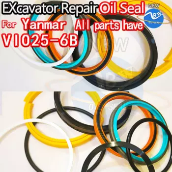 Для Yanmar VIO25-6B масляный сальник экскаватора Kit высококачественный ремонт VIO25 6B дорожка Spovel Hammer набор инструментов тяжелый