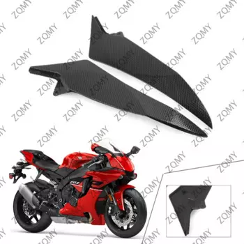 Для YZF-R1 2009-2014, черная боковая накладка на бензобак мотоцикла, обтекатель для Yamaha YZF R1 2009 2010 2011 2012 2013 2014
