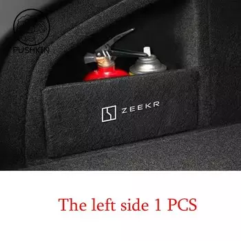Для Zeekr 001 007 2023 2024 задний запасной отсек перегородка задний багажник коробка для хранения аксессуары для экстремальных модификаций интерьера