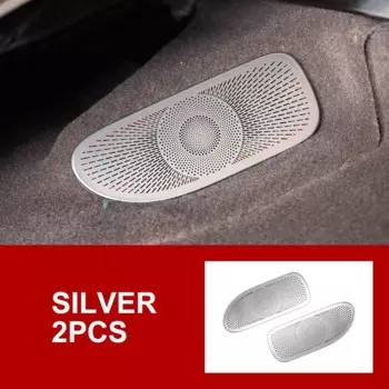 Для Zeekr 7X 2025 крышка под воздуховыпускное отверстие для сиденья из нержавеющей стали, автомобильная крышка вентиляционного отверстия под сиденьем, крышки для выпуска воздуховода кондиционера