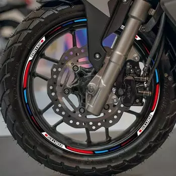 Для ZONTES 350E светоотражающие аксессуары для мотоциклов, наклейка на колесо, наклейки на ступицу, обод, полосатая лента, наклейки на амортизаторы