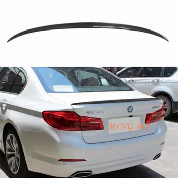 ДЛЯ BMW 5 серии G30 G38 и M5 F90 M5 Стиль Углеродное волокно Задний спойлер Крыло багажника 2016 2017 2018 2019 2020-2023 FRP Кованый карбон