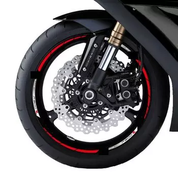ДЛЯ F900R наклейка на колесо мотоцикла в полоску, светоотражающий обод