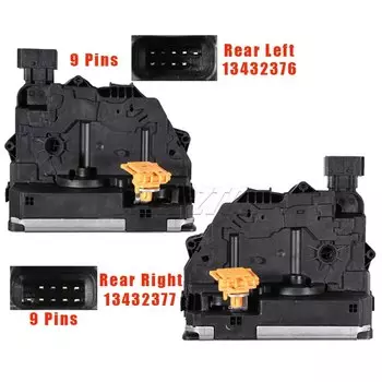 ДЛЯ GM OPEL VAUXHALL MERIVA B (2010-) МЕХАНИЗМ ЗАМКА ЗАДНЕЙ ДВЕРИ НОВЫЙ 13432377 13432376