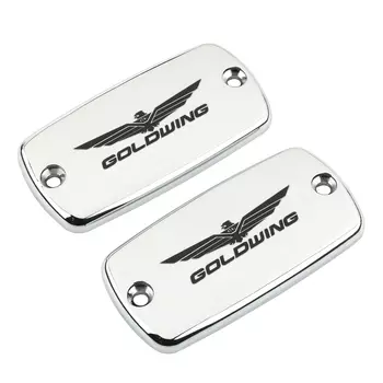ДЛЯ Honda Gold Wing GoldWing GL 1500 1800 TVX1800 ХРОМИРОВАННЫЕ КОЛПАЧКИ, мотоцикл Easle, передний тормоз, крышка тормозного масла