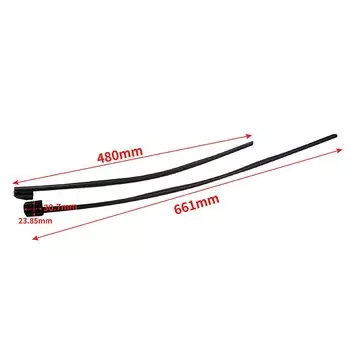 ДЛЯ Volvo XC60 2018-2023 31693406 Резиновая вставка/пара стержней щетки стеклоочистителя автомобиля RHD или LHD 31490722