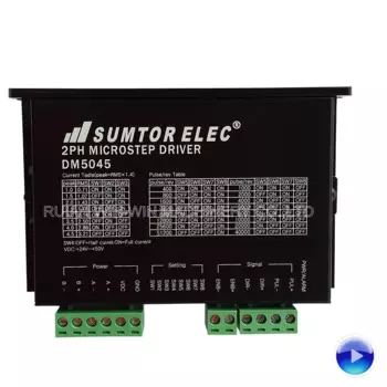 DM5045 2PH драйвер микрошага CNC NEMA 17 23 34 Драйвер шагового двигателя 1,0-4.5A DC24-50V 256 Subdivison драйвер pwm