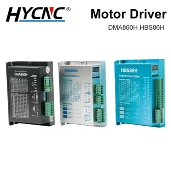 DMA860H шаговый Драйвер 2-фазный DSP микрошаговый драйвер HBS86H шаговый сервопривод контроллер числового управления