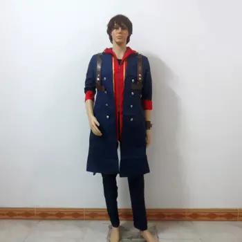 DMC 4, черный наряд для рождественской вечеринки на Хэллоуин, карнавальный костюм на заказ, костюм любого размера