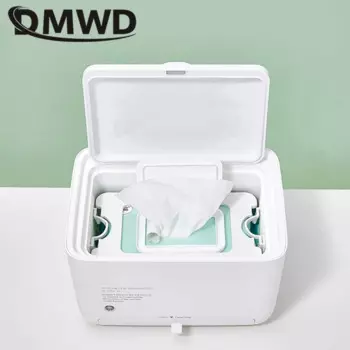 DMWD Портативные Детские электрические салфетки, обогреватель, автомобильные домашние детские салфетки, нагревательный ящик, постоянная температура, влажная салфетка, обогреватель