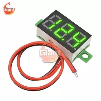 Dmyond Цифровой вольтметр 0,36", DC 4.7-32В