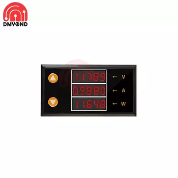 Dmyond ЖК-цифровой измеритель напряжения и тока 0-200В 10A 2000Вт