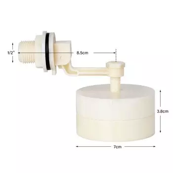 DN15T пластиковый регулирующий клапан уровня воды для автоматического наполнения аквариума
