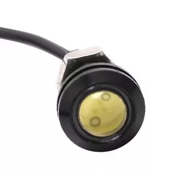 Дневные ходовые огни, 18 мм, 12 В, заднего хода парковочная, лампы для автомобилей Сигнал