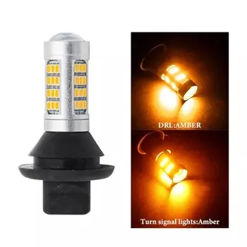 Дневные ходовые огни, 2 шт., фонари поворота, 1156 T20 7440 W21W ba15s bau15s p21w py21w