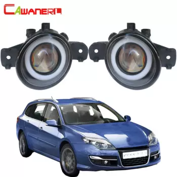 Дневные ходовые огни Cawanerl для Renault Laguna Tourer Grandtour хэтчбек 2001-2015, светодиодные противотуманные фары, дневные ходовые огни, 12 В