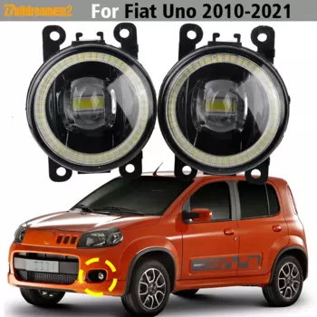 Дневные ходовые огни для Fiat Uno 2010-2021 (кроме модели Cabrio и Concept), 2 шт.