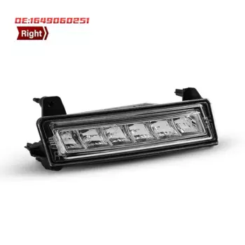 Дневные ходовые огни для Mercedes Benz W164 X164 X204 ML350 ML450 GL450 GLK350 2009 - 2013 светодиодный DRL OE: 1649060251 1649060151