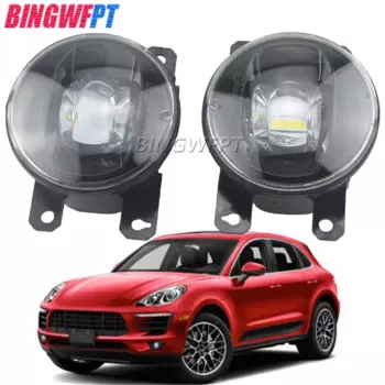 Дневные ходовые огни для Porsche Macan (95B) 2014 2015 2016 2017 2018, 2 шт.