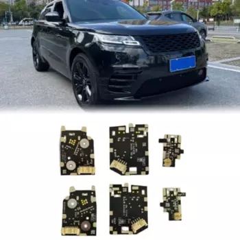 Дневные ходовые огни для Range Rover Velar 2018-2021, дневные ходовые огни, стропы фар, супер яркий белый источник света, дневные ходовые огни Angel Eyes DRL