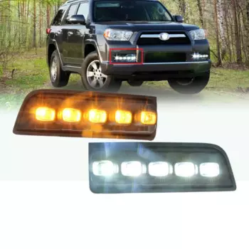 Дневные ходовые огни для Toyota 4runner 2010 2011 2012 2013
