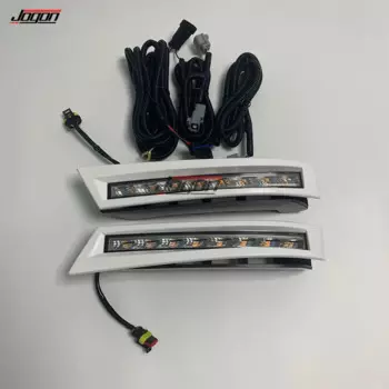 Дневные ходовые огни для Toyota Hilux Fortuner AN150 AN160 2015-2021, Автомобильные противотуманные фары, дневсветильник светодиодный ные фары, бампер, бампер, дневные ходовые огни
