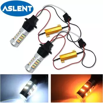Дневные ходовые огни P21W, Ba15s, BAU15S, PY21W, 7440, W21W, WY21W, T20, 1156, 42 светодиодный, двухрежисветильник ный сигнал поворота