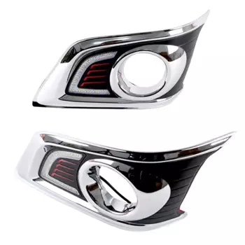 Дневные ходовые огни, противотуманные фары 12 В для TOYOTA HILUX VIGO CHAMP 2012 2013 2014, 1 пара