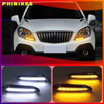 Дневные ходовые огни, противотуманные фары дневного света для Buick Encore Opel Mokka 2012 2013 2014 2015, 1 пара