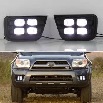 Дневные ходовые огни, желтые дневные ходовые огни для Toyota 4runner N21 2006 2007 2008 2009, 12 В