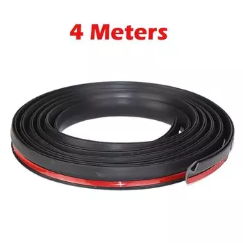 Дневные уплотнительные полосы для переднего и заднего лобового стекла, 4 м, Пылезащитная уплотнительная полоса для автомобильной приборной панели, лобового стекла
