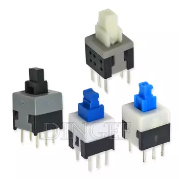 DNIGEF Push Tactile Power Micro Switch 6 Pin Button Switches