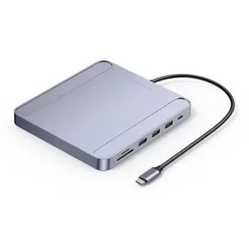 Док-станция 7 в 1 с USB Type-C на гигабитную сетевую карту, 3 порта USB, кардридер Для Imac 2021, аксессуары Imac