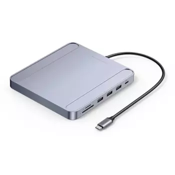 Док-станция 7 в 1 с USB Type-C на гигабитную сетевую карту, 3 порта USB, кардридер Для IMac 2021, аксессуары IMac