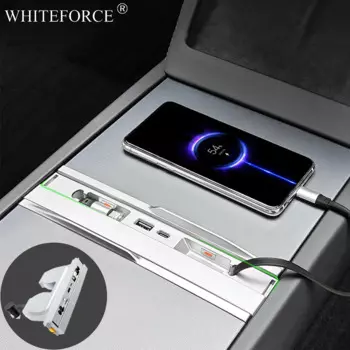 Док-станция для Tesla Model 3 Highland, 27 Вт, USB-удлинитель