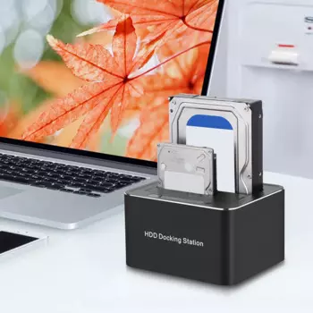 Док-станция для жестких дисков 3,0/2,5 дюймов, USB 3,5 к двойному SATA